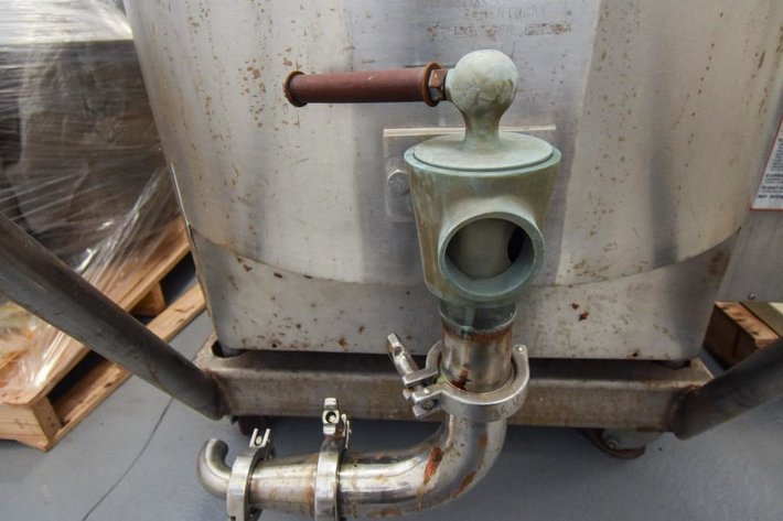 Image for ***SOLD*** MJK0982 SS 150 gal steam kettle gas fired