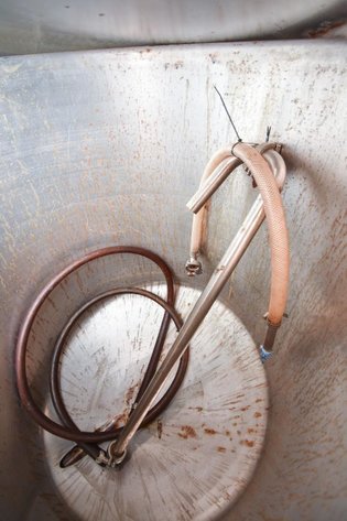 Image for ***SOLD*** MJK0982 SS 150 gal steam kettle gas fired