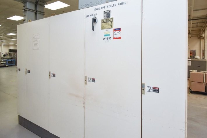 Image for MJK0997 R. A. Jones PK-4000 Pouch / Sachet Filling Machine with CTC Splicer and Knife Cutoff Station