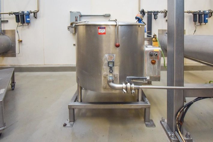 Image for ***SOLD*** MJK1016 Vulcan 80 Gal Mixing Kettle