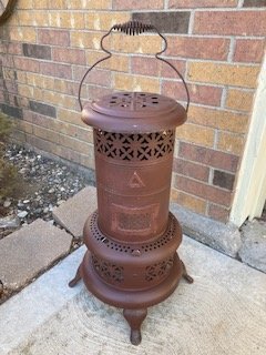 Vintage Brown Space Heater
