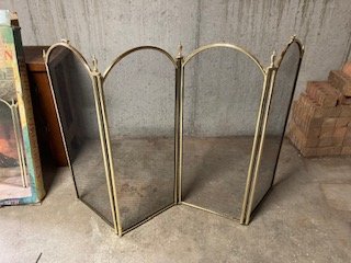 Brass Fire Screen