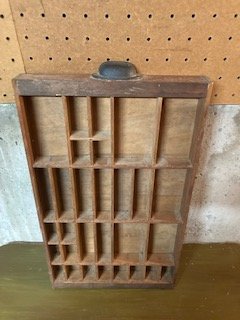 Vintage Letterpress Box