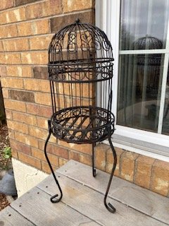 Small Birdcage on Stand