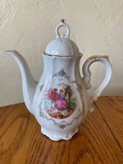 Vtg Yamayo Grace Musical Teapot, Works, Plays Slow