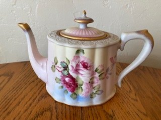 Burton & Burton Floral Teapot