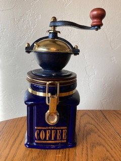 Hues & Threws Coffee Grinder Canister