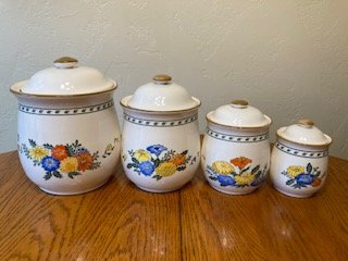 M Kamenstein Canisters 
