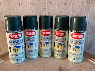 Krylon Fusion Spray Paint for Plastic, Dark Green