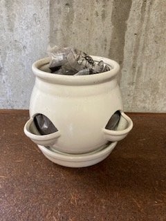Small ceramic Strawberry Pot