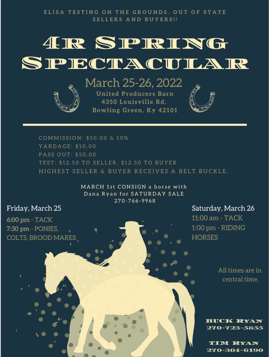 Image for 4R Spring Spectacular - March 25 & 26 - Bowling Green, Kentucky