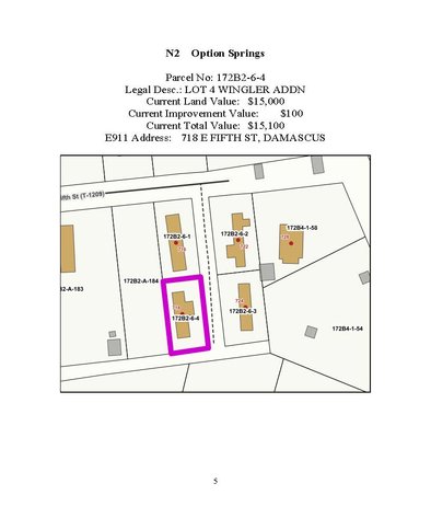 Image for NOTICE OF DELINQUENT TAXES  AND SALE OF REAL PROPERTY WASHINGTON COUNTY, VA