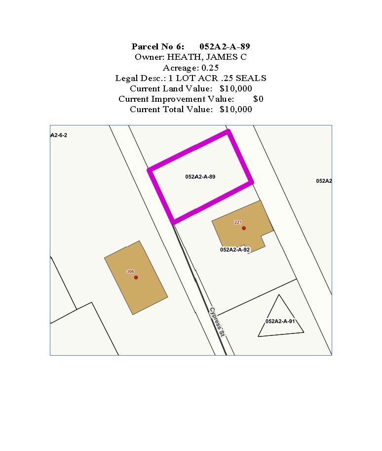 Image for 6 JS- 0.25 acre +/- on Cypress Street in Glade Spring