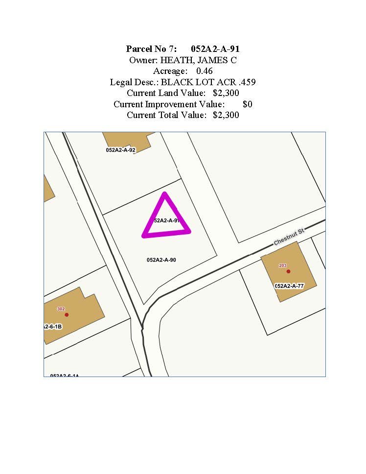 Image for 7 JS- 0.46 acre +/- back lot, Chestnut Street in Glade Spring