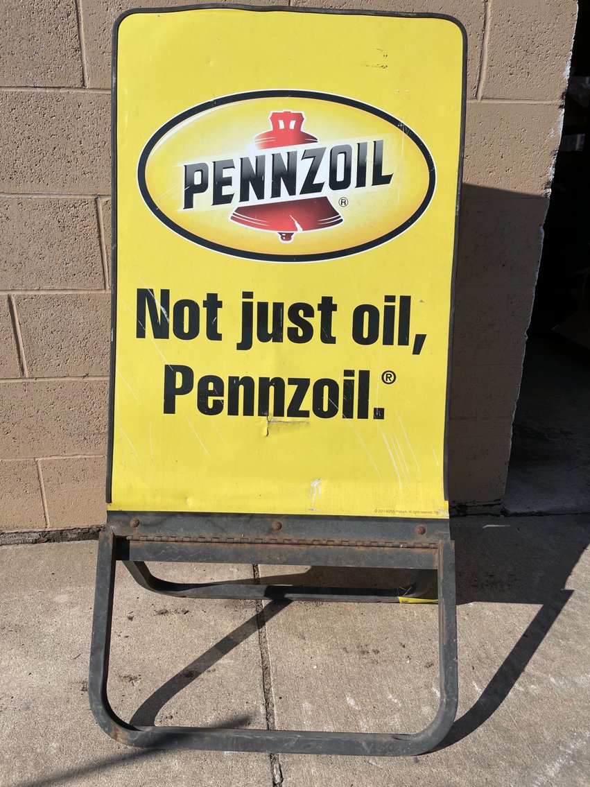 Pennzoil Sign