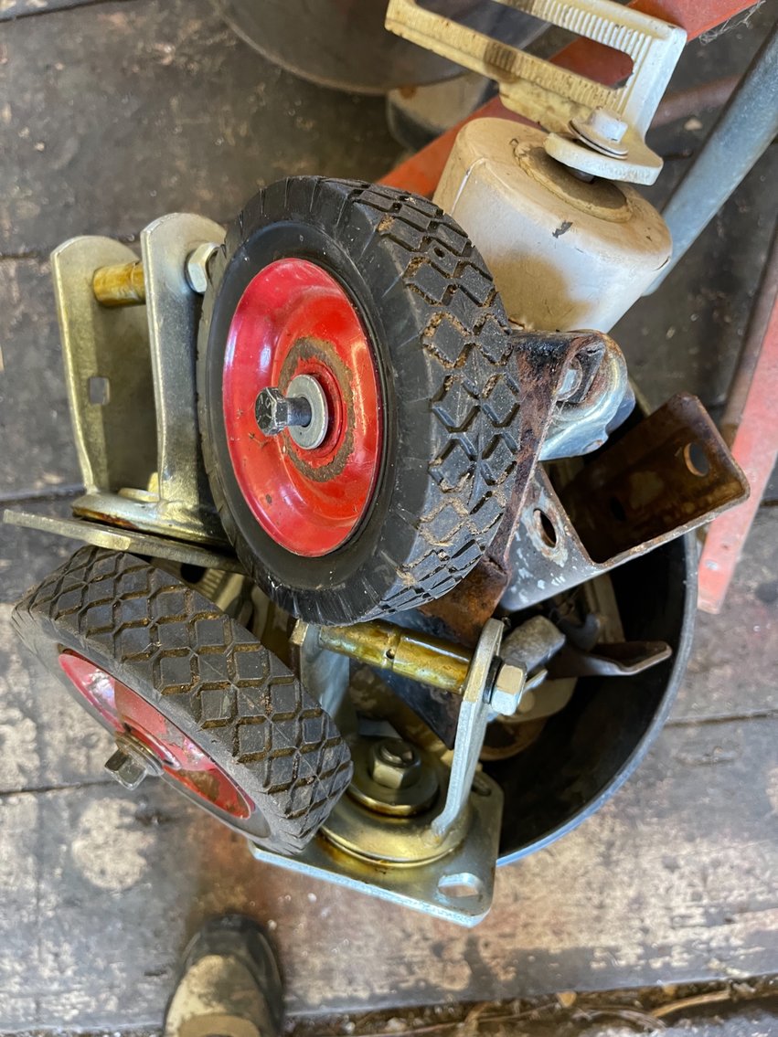 Misc. Wheels, stand and Pipe
