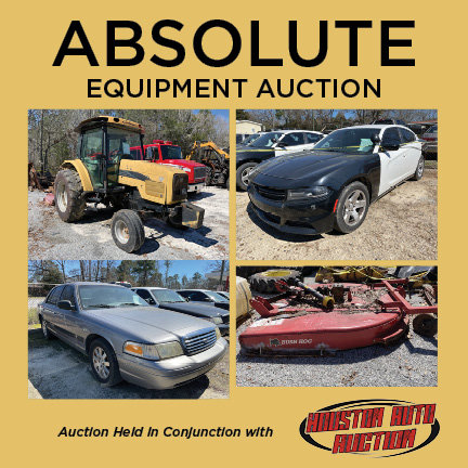 Image for ABSOLUTE AUCTION - MONROE COUNTY (GA) SURPLUS EQUIPMENT