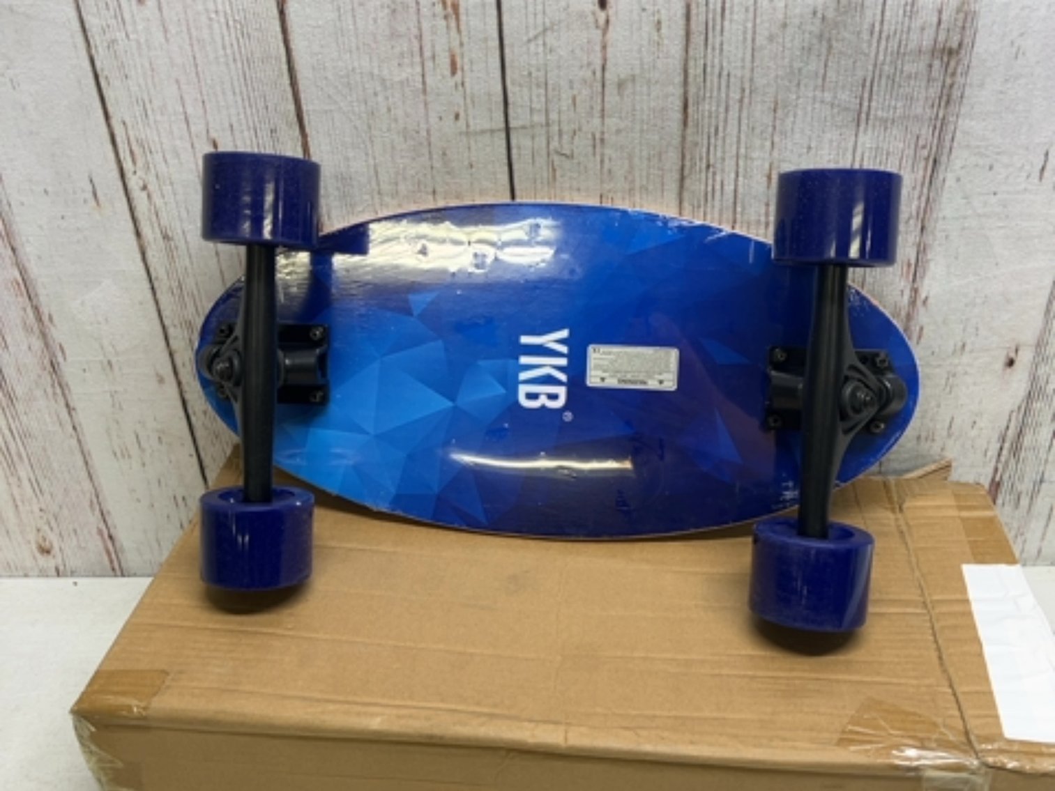 YKB skateboard retails $49.99