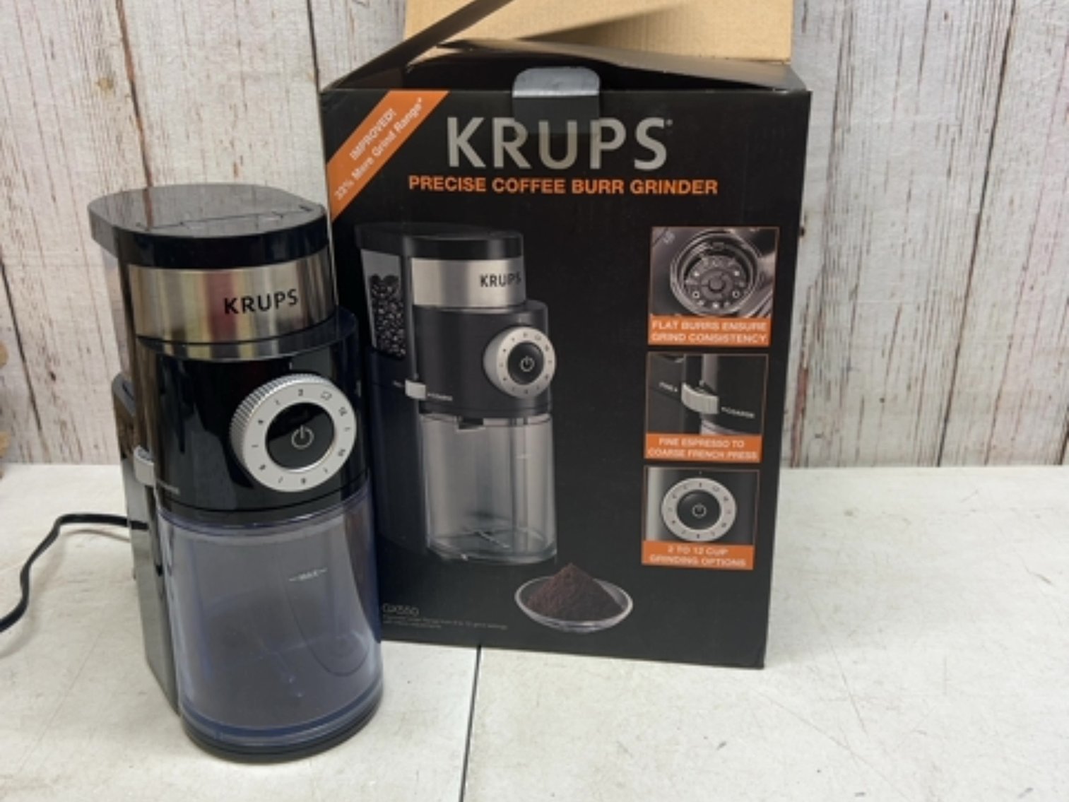 Krups coffee bean Grinder 