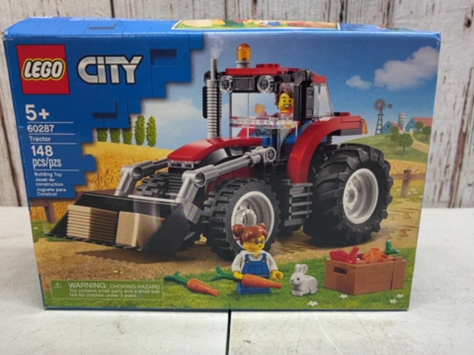 LEGO tractor