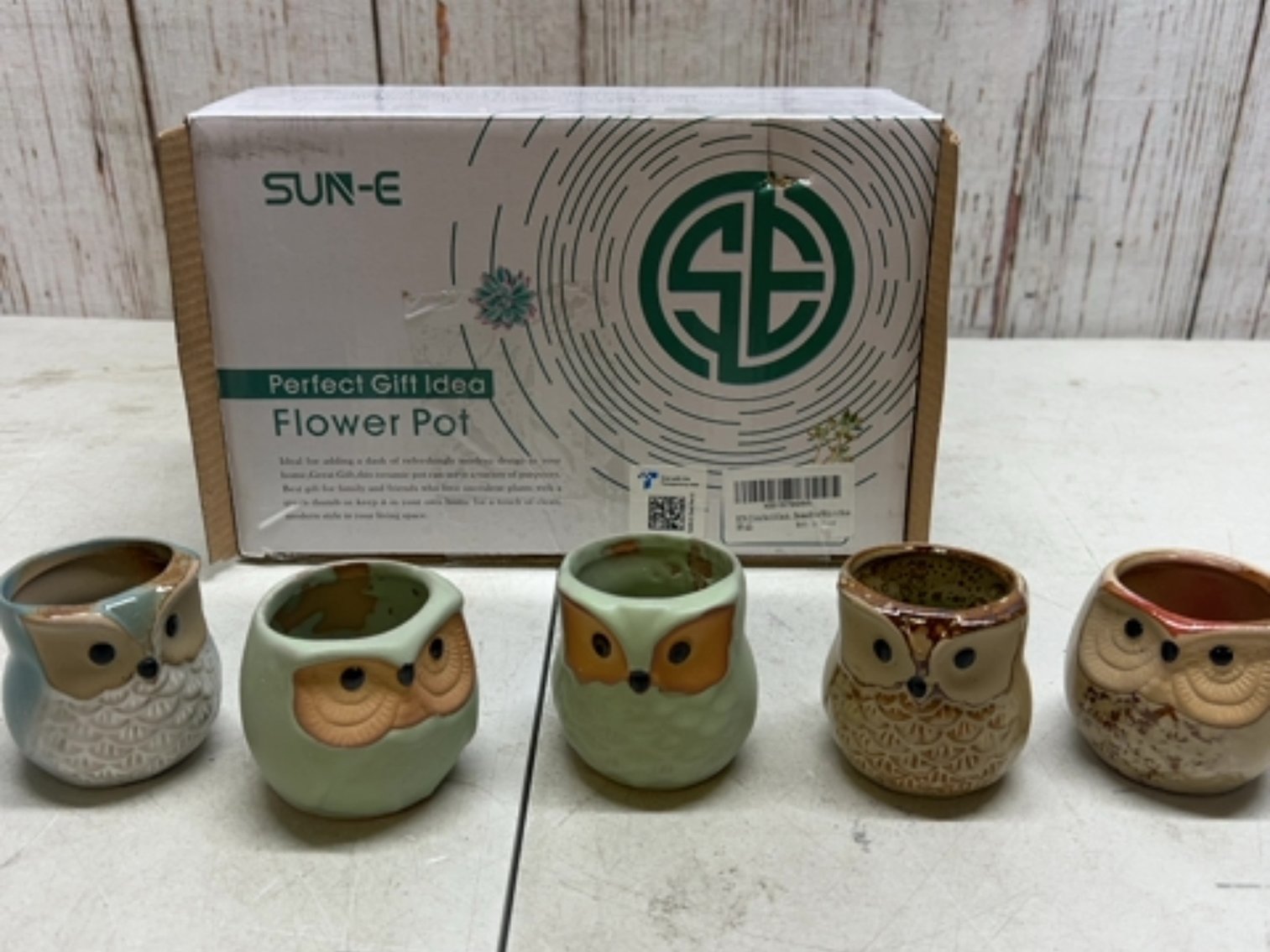 Sun-E mini flower pots 