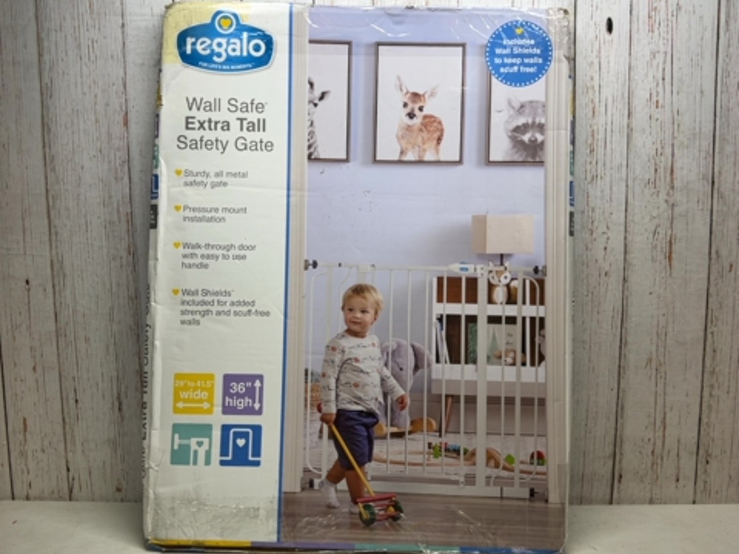 Regalo extra tall baby gate 