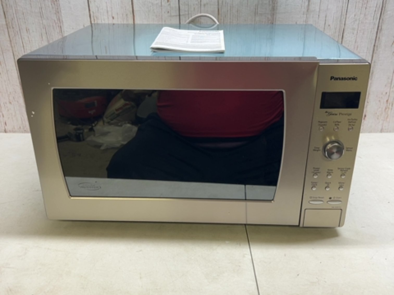 Panasonic prestige above stove microwave 