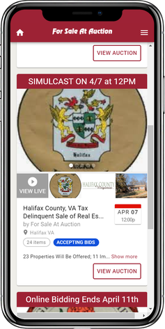 Image for Halifax County, VA Tax Delinquent Sale of Real Estate