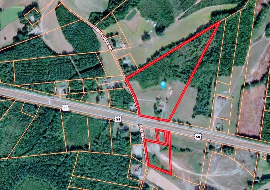 Image for Trustee Sale | 3 bedroom | 3 bath | 2,236 +/- sf | Brick Rancher on 23.96 +/- acres on Hwy. 58 in Brunswick County, VA