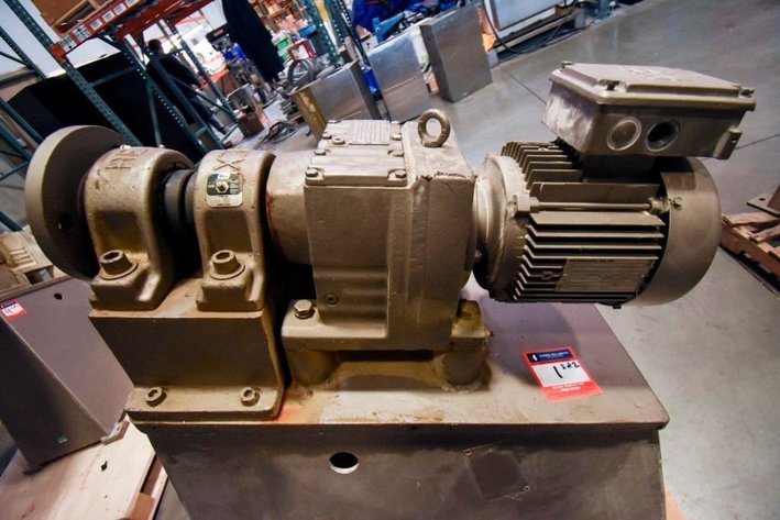 Image for ***SOLD*** MJK0764 Coating Pan and Stand with Motor 