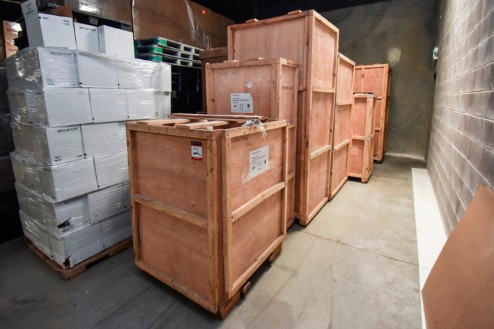 Image for ***SOLD***MJK0768 CIMA BGB-150D Tablet Coating System New in crates never used