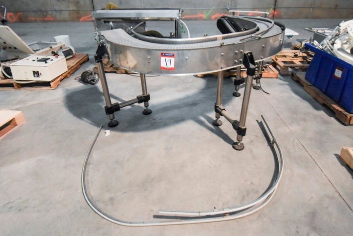 Image for ***SOLD*** MJK0779 U-Shaped Plastic Modular Belt Conveyor