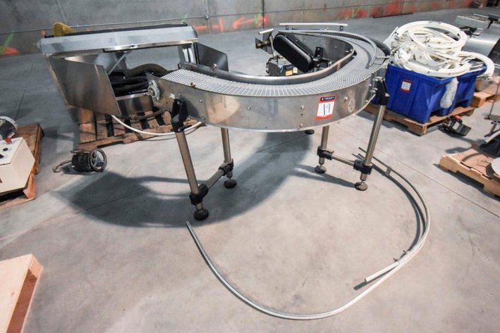 Image for ***SOLD*** MJK0779 U-Shaped Plastic Modular Belt Conveyor