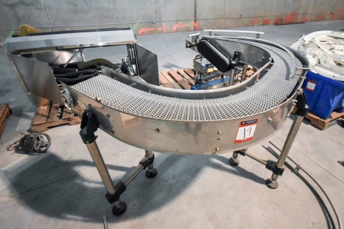 Image for ***SOLD*** MJK0779 U-Shaped Plastic Modular Belt Conveyor