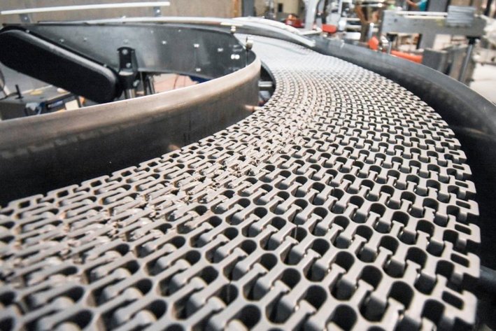 Image for ***SOLD*** MJK0779 U-Shaped Plastic Modular Belt Conveyor