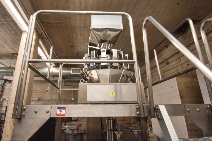 Image for ***SOLD***MJK0799 14-Head Ishida Scale with Mezzanine