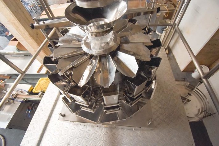 Image for ***SOLD***MJK0799 14-Head Ishida Scale with Mezzanine