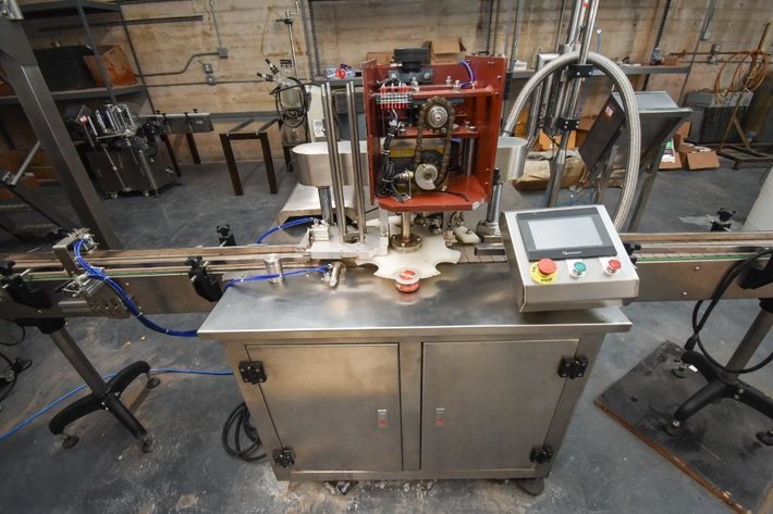 Image for ***SOLD***MJK0802 Automatic Can Sealing Machine