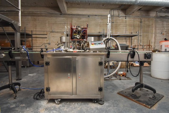 Image for ***SOLD***MJK0802 Automatic Can Sealing Machine