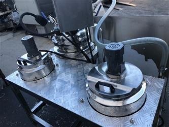 Image for ***SOLD***MJK0813 30 liter Triple-motion vacuum mixer with skid