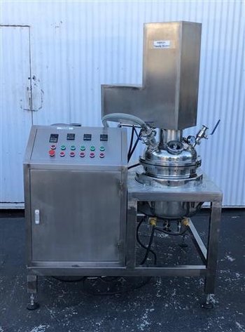 Image for ***SOLD***MJK0813 30 liter Triple-motion vacuum mixer with skid