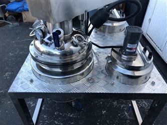 Image for ***SOLD***MJK0813 30 liter Triple-motion vacuum mixer with skid