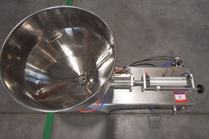 Image for ***SOLD*** MJK0816 Single Head Filling Machine W Foot Pedal Operation