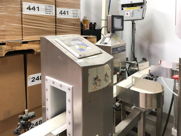 Image for ***SOLD***MJK0868 Mettler Toldeo Check Weigher and Metal Detection