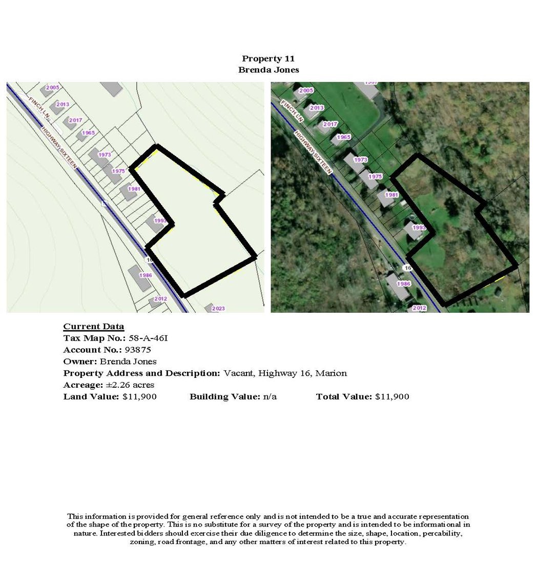 Image for 11 JS - Vacant, Highway 16, Marion; ±2.26 acres