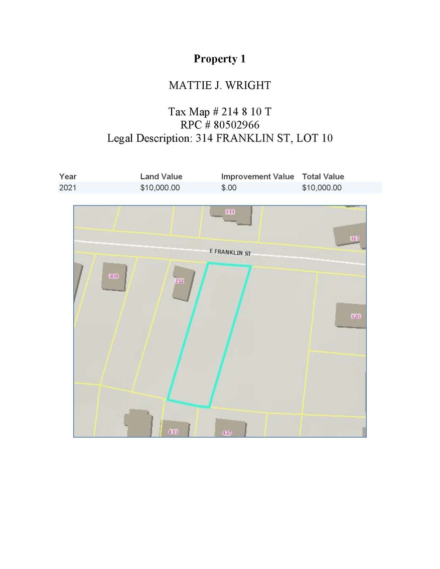 Image for 314 Franklin Street, Town of Bedford