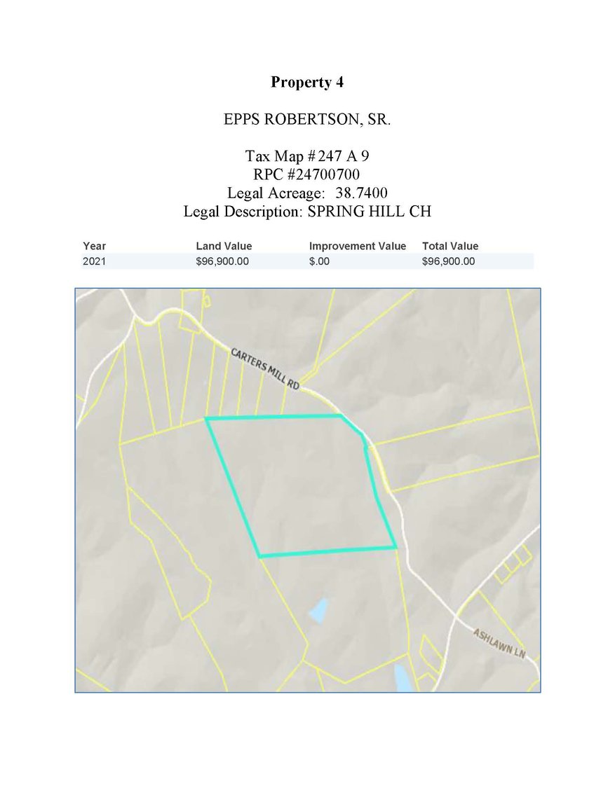 Image for REDEEMED Carters Mill Road, Lynch Station 38.74 acres +/-
