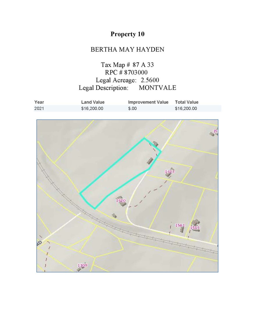 Image for 2.56 acres +/- on McDearmon Road in Montvale