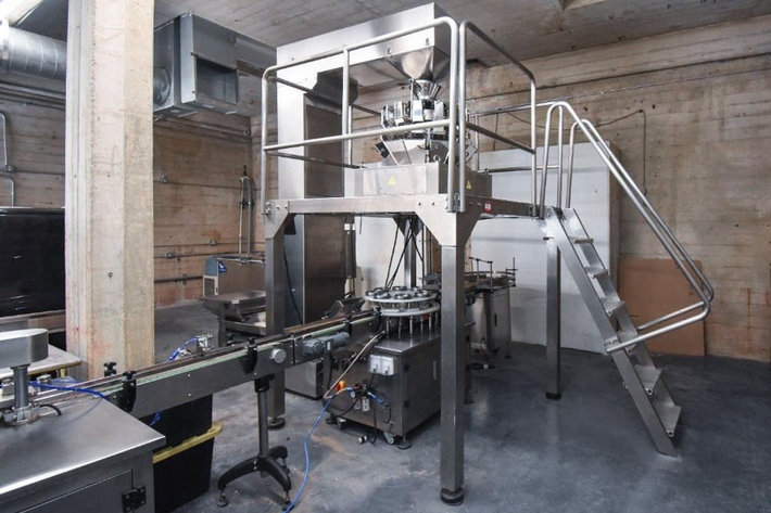 Image for ***SOLD***MJK0796 Complete Packaging Line for Wide Profile Jars/Bottles