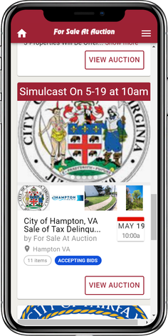 Image for City of Hampton, VA Sale of Tax Delinquent Real Estate
